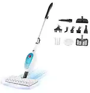  Steam Mop 10 In 1 MultiPurpose Powerful Steam Detachable Floor 10 X 7 X 5 • $151.98