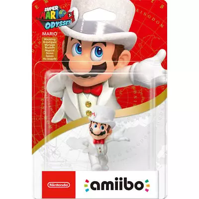 Nintendo Mario Wedding Outfit Amiibo (Super Mario Odyssey) • $30.95