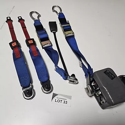 Unwin Wheelchair Straps/clamps Restraint Solo Type • £175