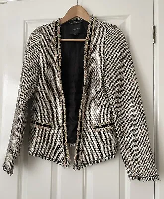 Maison Scotch Jacket Boucle Style Size 2 Women Blazer • £30