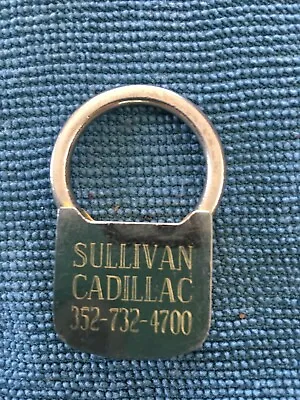 $14.95 • Buy Vintage Sullivan Cadillac Keychain Ocala FL, Florida Key Ring Accessory