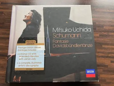 Mitsuko Uchida - Schumann: Fantasie Davidsbundlertänze Prestige Edition 2CD • £8
