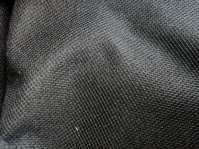 BLACK CLASSIC SPEAKER FABRIC / CLOTH / CABINETS - VARIOUS SIZES - 180cm WIDE! • £0.99
