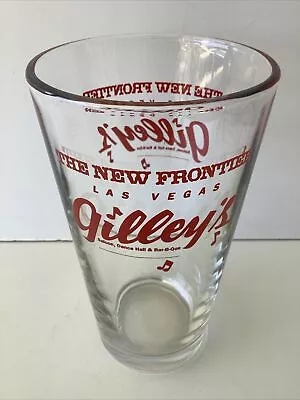 GILLEY'S SALOON Vintage Pint Glass NEW FRONTIER HOTEL LAS VEGAS • $29.99