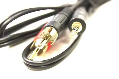 £5.04 • Buy 10m 3.5mm Jack To 2 X RCA Cable (Twin Phono) Audio Lead Stereo GOLD CableDUp® UK