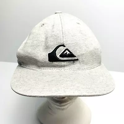 Quiksilver Flexfit  Hat Cap Grey Size M-XL Summer Surf Beach Skate • $19