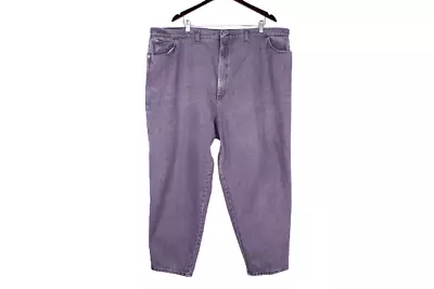 Vintage Gloria Vanderbilt Jeans Size J6 46 X 28 Purple Lavender High Rise • $27.99