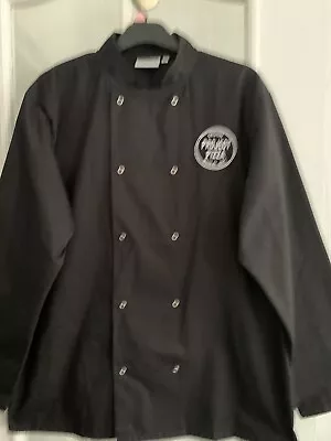 Premier Studded Front Long Sleeve Chef's Jacket (PR665) - Kitchen Cook Uniform L • £4.99