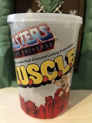 Masters Of The Universe M.u.s.c.l.e. Wave 2 Empty Can & Lid Muscle Super7 He-man • $18.99