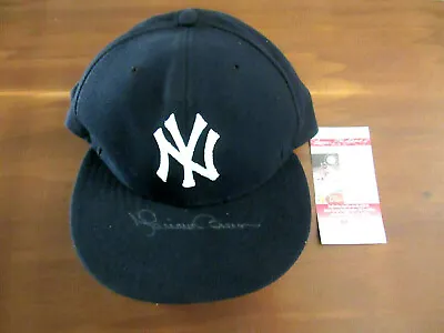 Mariano Rivera # 42 Hof Yankees Signed Auto 2010-11 Game Used 5950 Cap Hat Jsa  • $2499.99