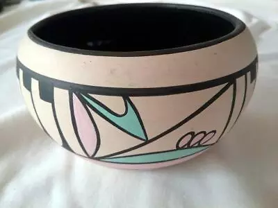 Vintage Native American Miniature Pottery Bowl Signed Kopa Eve • $14.95