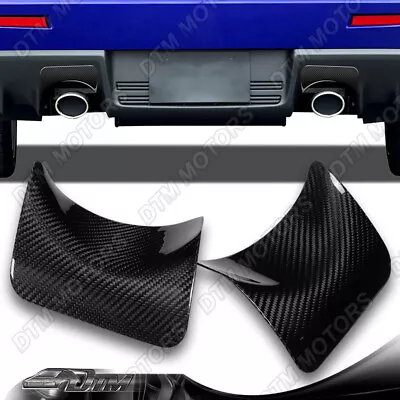 Carbon Fiber Rear Diffuser Exhaust Heat Shield Covers For Evolution EVO X 10 • $85.99