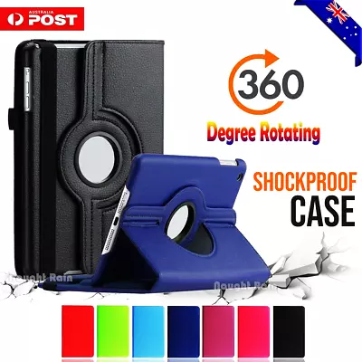 $13.95 • Buy 360 Rotate Flip Stand Leather Case Cover For Samsung Galaxy Tab S6 S6 Lite 10.4 