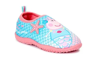 Peppa Pig Water Shoes Size 10 Or 11 Mermaid Theme • $17.95