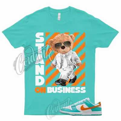 STAND T Shirt Dunk Miami Low White Cosmic Clay Cactus Teal Orange Dolphin Aqua • $24.29