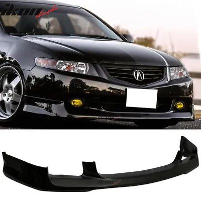 Fits 04-05 Acura TSX OE Front Bumper Lip Painted Nighthawk Black Pearl # B92P • $209.99