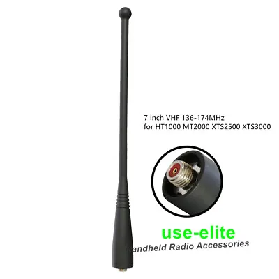 7 Inch 136-174MHz VHF Antenna For XTS1500 XTS2500 XTS3000 XTS3500 XTS5000 Radio • $3.50