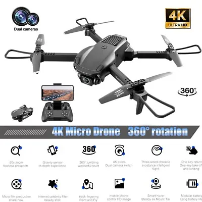 $39.90 • Buy 4DRC NEW V22 Drone 4K HD Dual Camera WiFi FPV RC Foldable Quadcopter Toy