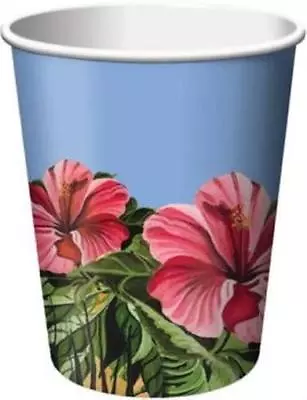 $3.29 • Buy Polynesian Party 9 Oz Hot/Cold Cups 8 Pack Hawaiian Luau Party 