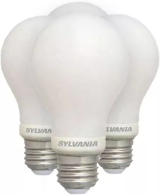 SYLVANIA 100 Watt Equivalent A21 LED Light Bulbs Soft White Glass - 4 Pack • $13.99