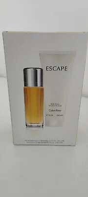 Calvin Klein -  Escape 100ml Eau De Parfum Gift Set / 200ml Body Lotion Women • £35