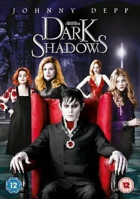 Dark Shadows (DVD) Bella Heathcote Chloë Grace Moretz Eva Green Gully McGrath • £3.25