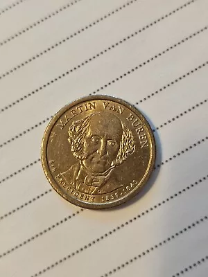 Martin Van Buren -rare $1 Gold Coin 2008 Mint • $1200