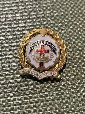 Vintage Church PIN Second Year Methodist Pin • $3.99