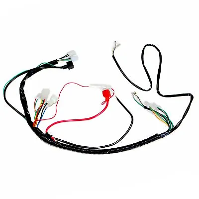 Basic AC Wire Wiring Harness Loom 250cc Engine PIT Trail Quad Dirt Bike ATV • $22.49