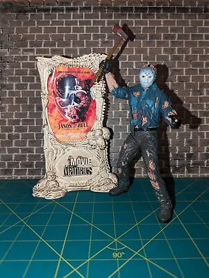 McFarlene Toys Movie Maniacs Jason Goes To Hell Action Figure 1999 • $15