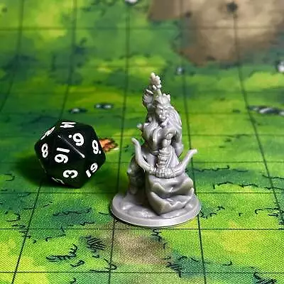 Half Orc Female 02 12k Resin Dungeons And Dragons Miniatures DnD D&D Mini 32mm  • £7.59