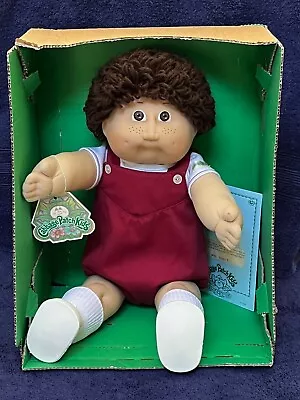 1984 Jesmar Cabbage Patch Kids Boy Doll Brown Hair & Brown Eyes UK Market • $225