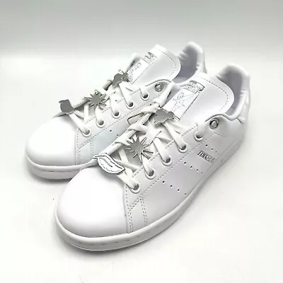 Adidas Originals Stan Smith J Peter Pan Youth Shoes GY3533 Sz 4.5/7 • $72