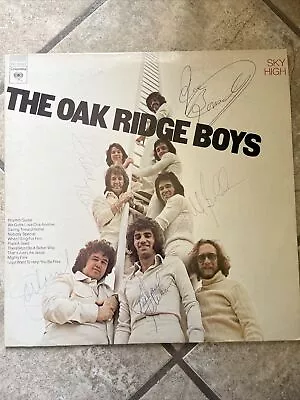 Oak Ridge Boys Vinyl Signed By 5 Members • $50