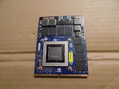 NVIDIA GTX 980m VGA GPU Laptop Board  6-77-P15SL-DA2-S N16E-GX For Parts/repair • $85