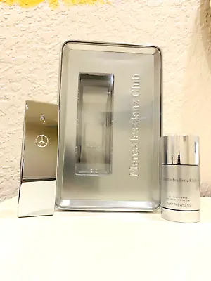 Mercedes Benz Club Eau De Toilette Spray 1.7.oz And Deodorant Stick 2.5 Oz(new) • $59.99