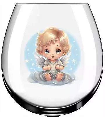 £4.99 • Buy X12 Baby Angel Wall Vinyl Decal Stickers Colour Sa446