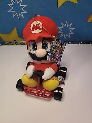 Super Mario Kart Mario Plush VINTAGE 1993 Takara UFO Prize W/ Tag! Official • $49.99