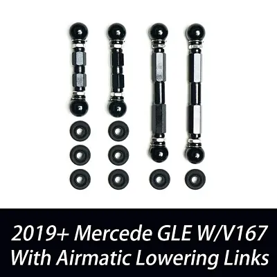 Fits Mercedes Benz GLE 450 W167 AMG Adjustable Lowering Links Air Suspension Kit • $159.99