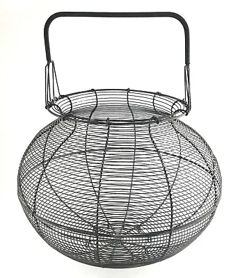 Large Vintage Wire Basket 19  • $225