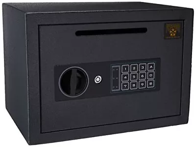 Drop Safe - Digital Safe Compact Steel Money Security Box With Keypad - Deposit • $219.11