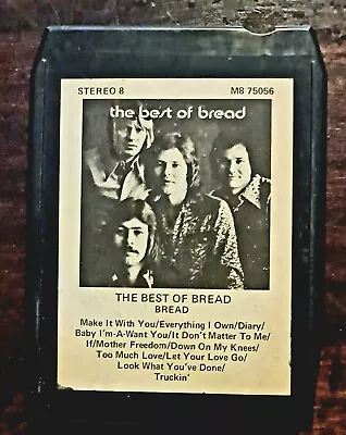 Bread - The Best Of Bread -1973  8 Track Cartridge • $40