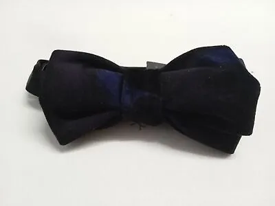 £16.60 • Buy CEDARWOOD STATE Men's Navy Blue String Clip Bow Tie UK One Size