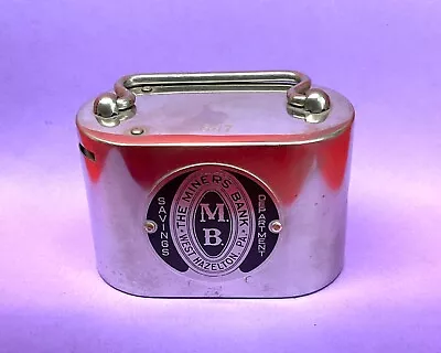 Bankers Service Corp. Coin Bank - THE MINERS BANK - WEST HAZLETON PA. • $27.99