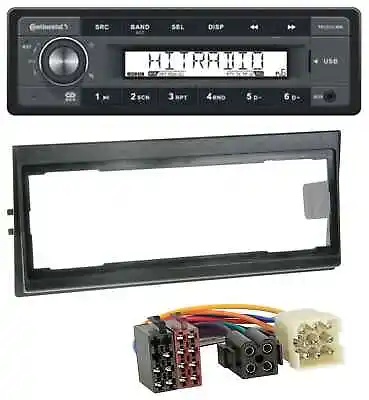 Continental USB MP3 AUX 1DIN Car Stereo For Volvo 740 760 (1982-1992) • $116.50