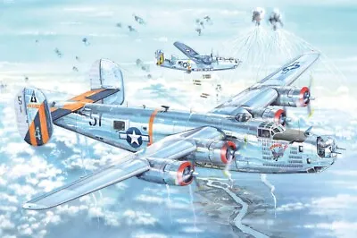 Hobby Boss 1/32 Consolidated B-24J Liberator Plastic Model Kit 83211 • $209.99