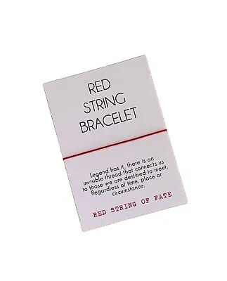 Red String Bracelet! Red String Of Fate Bracelet! BUY 5 GET 1 FREE! • £1.75