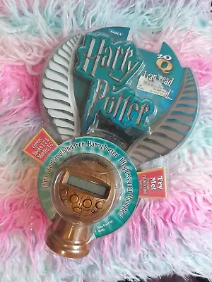 Harry Potter 20Q Golden Snitch Electronic Questions Game Mattel 2007 With Stand • £14