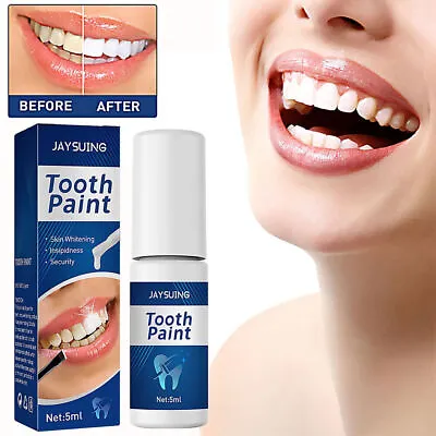 $10.39 • Buy Teeth Whitening Gel Paint Polish Instant Strong White Tooth Stain Removal Care