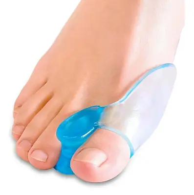 1Pair Silicone Gel Bunion Toe Corrector Orthotics Protect Straightener Separator • $6.99